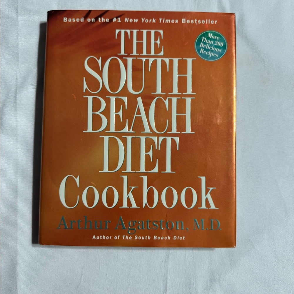 The South Beach Diet Cookbook - Orange Cover